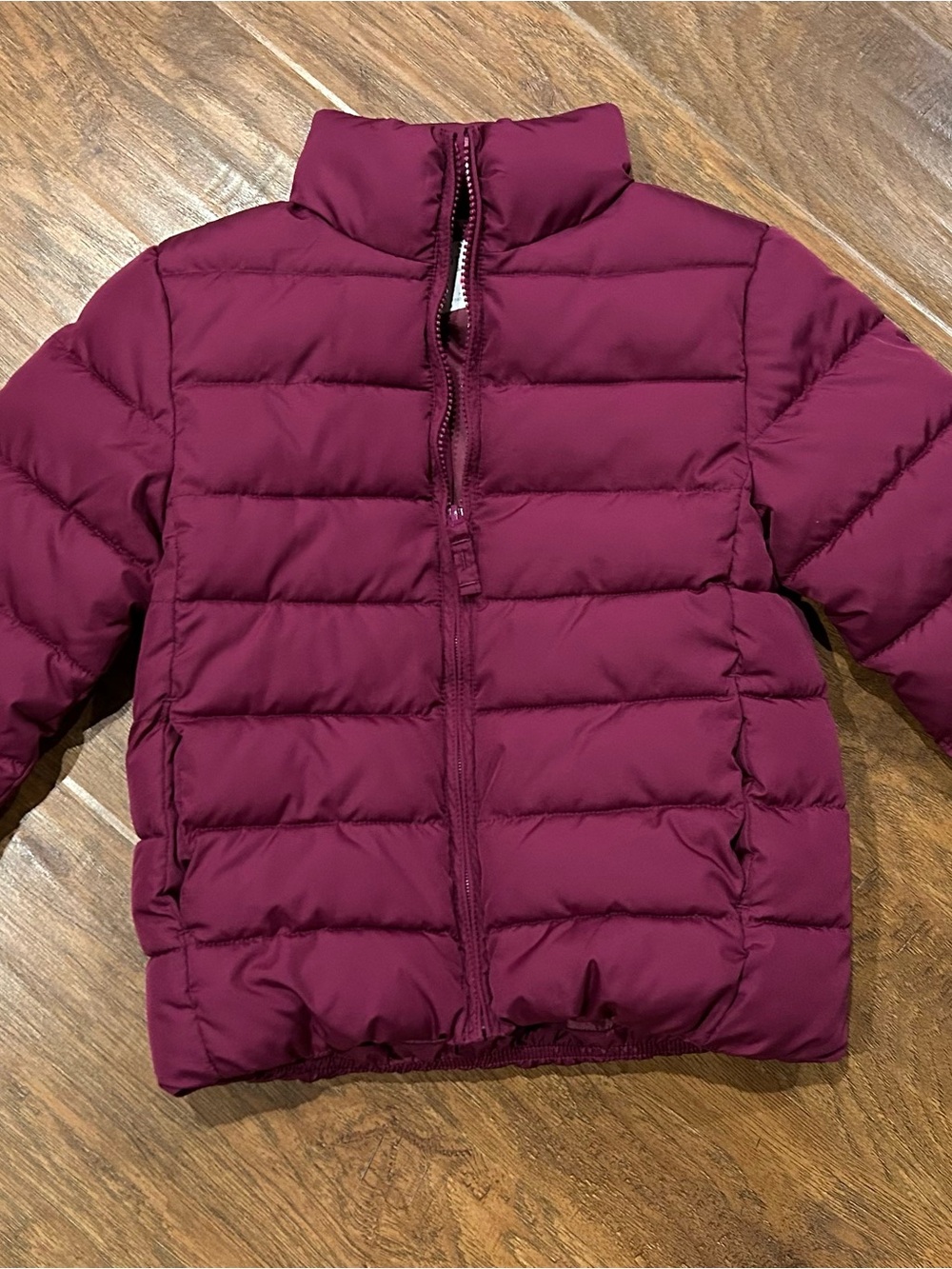 The Children's Place Girls Purple Puffer Jacket-Size 5/6